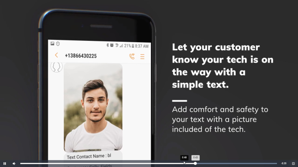 screenshot of Service Proz